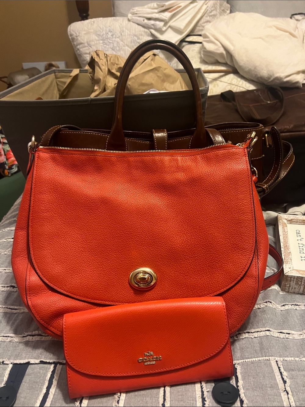 Coach bag & wallet
